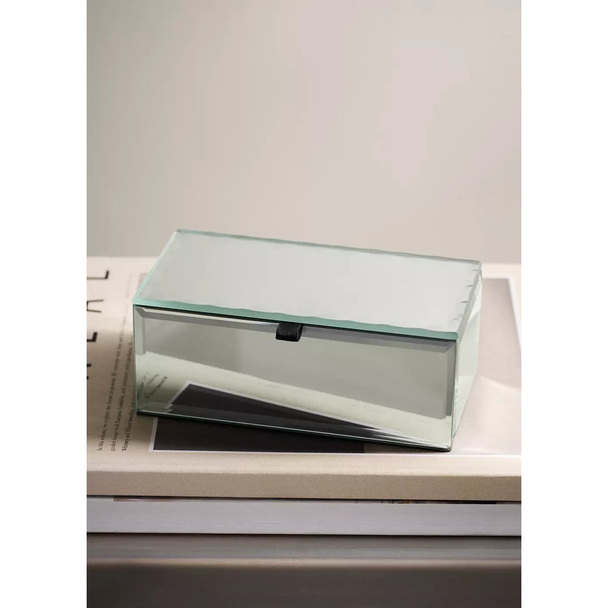 Boîte rectangulaire effet miroir argent, MANGO HOME