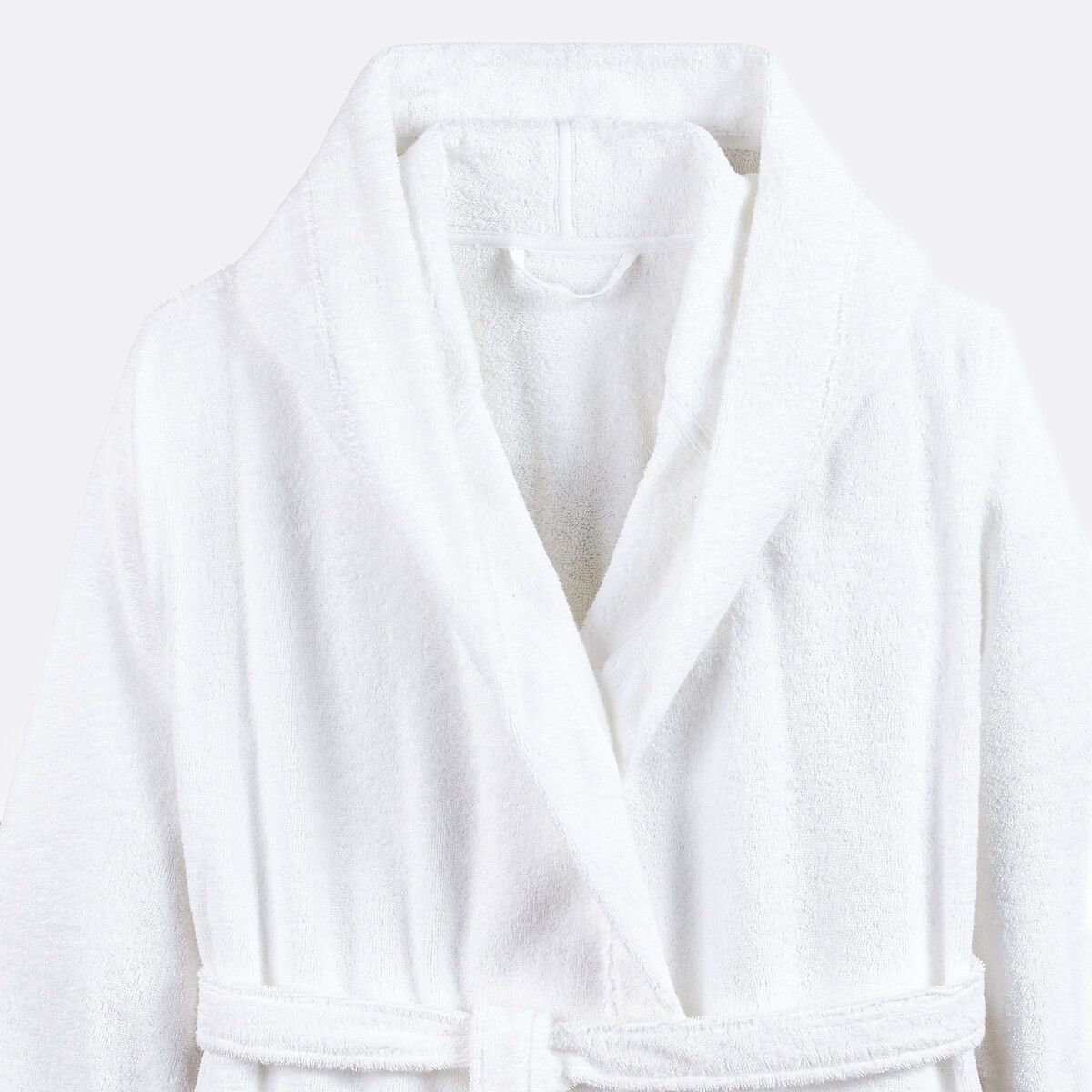 Peignoir capuche adulte en coton Égyptien 400 g/m2, Kheops blanc, LA REDOUTE INTERIEURS