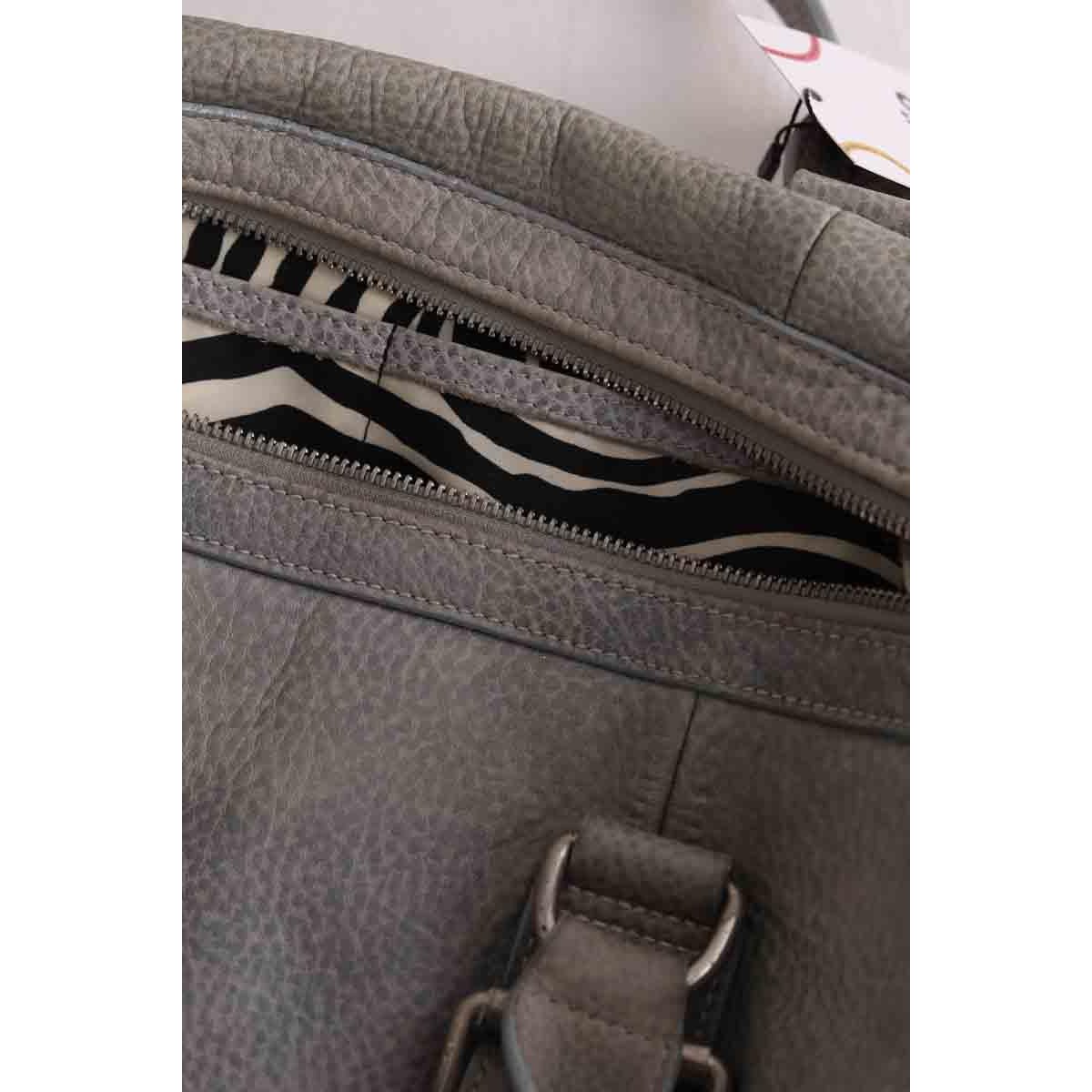 Sac à main - Bon État gris, LONGCHAMP