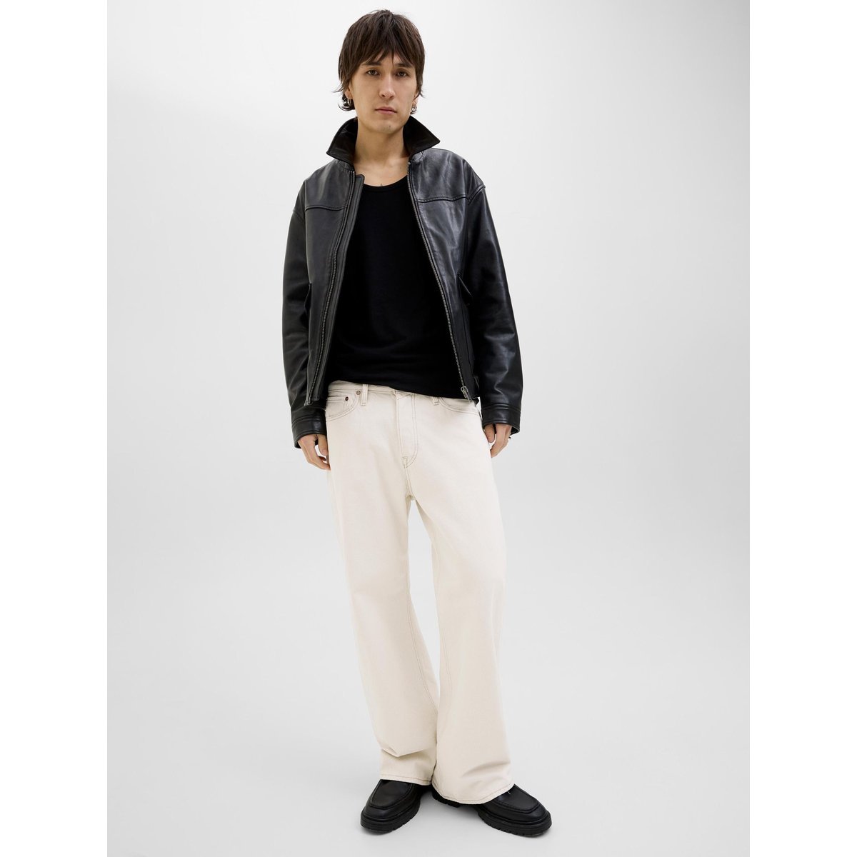 Jean Coupe Évasée ecru, JACK & JONES
