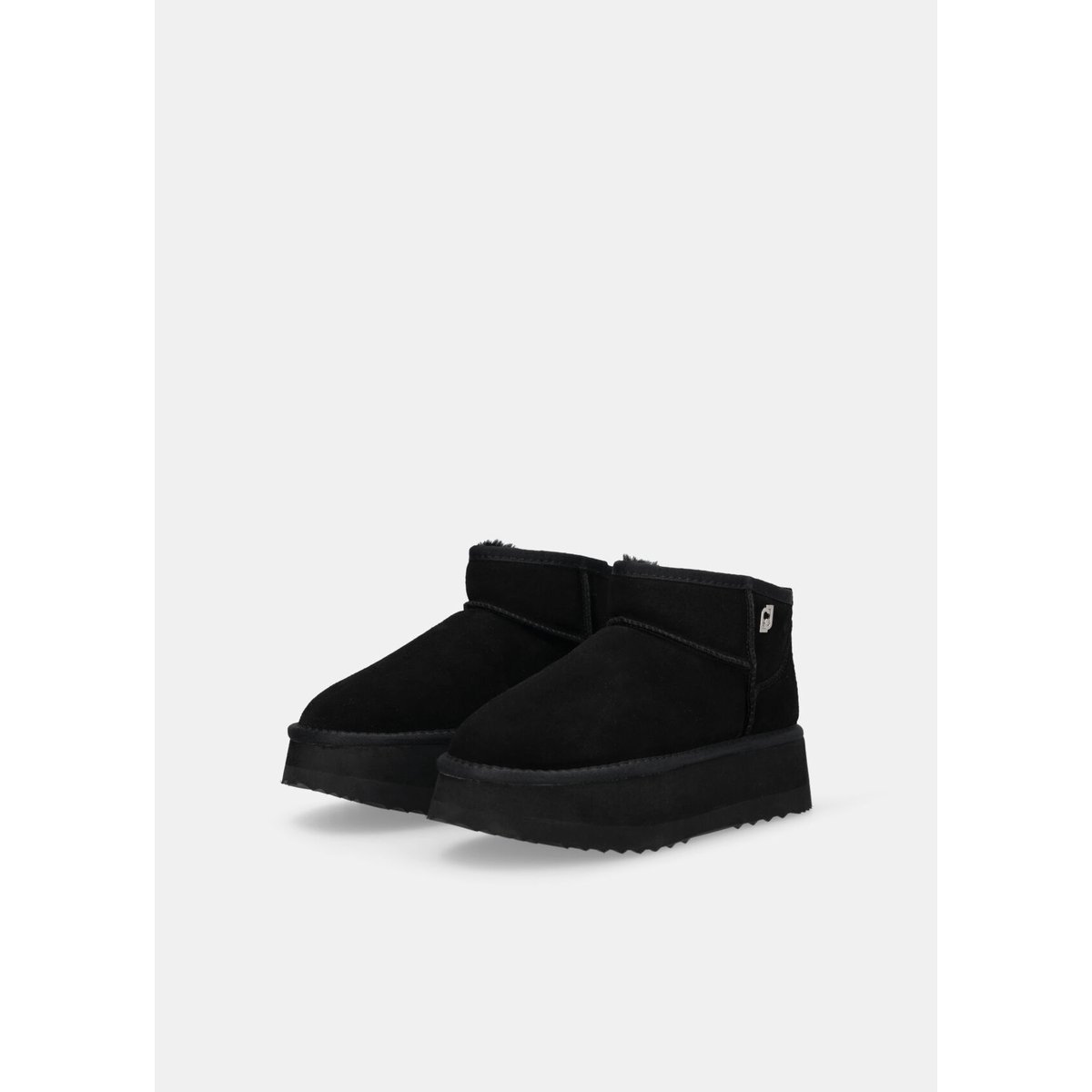Bottines chaudes à plateforme noir, LIU JO
