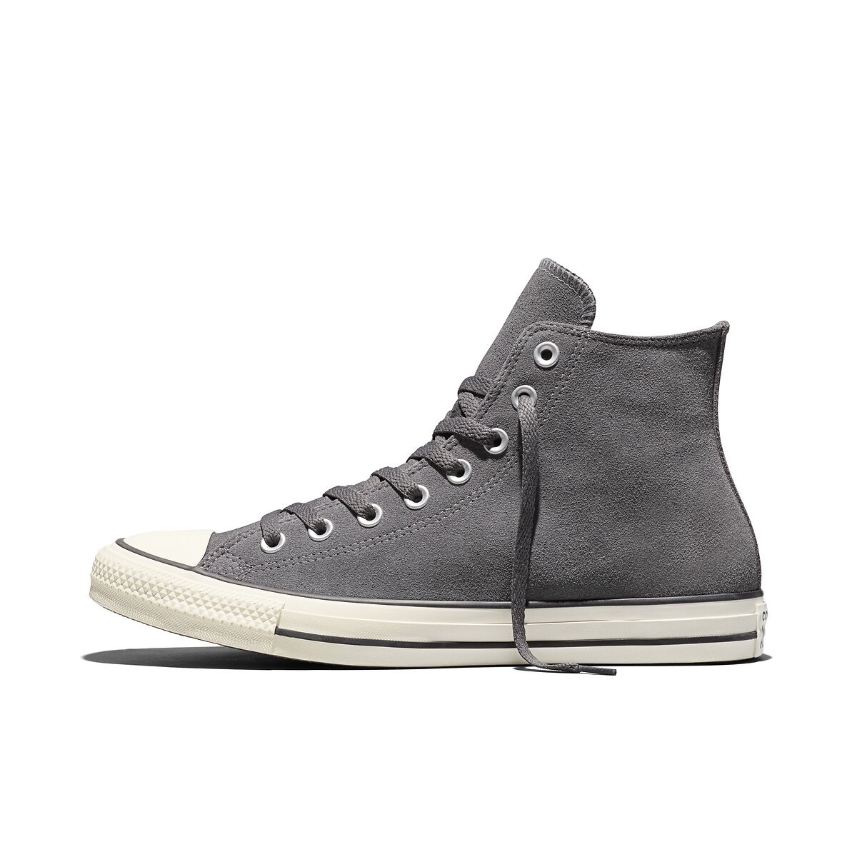 Baskets CHUCK TAYLOR ALL STAR HI SEASONAL COLOR SUEDE gris, CONVERSE