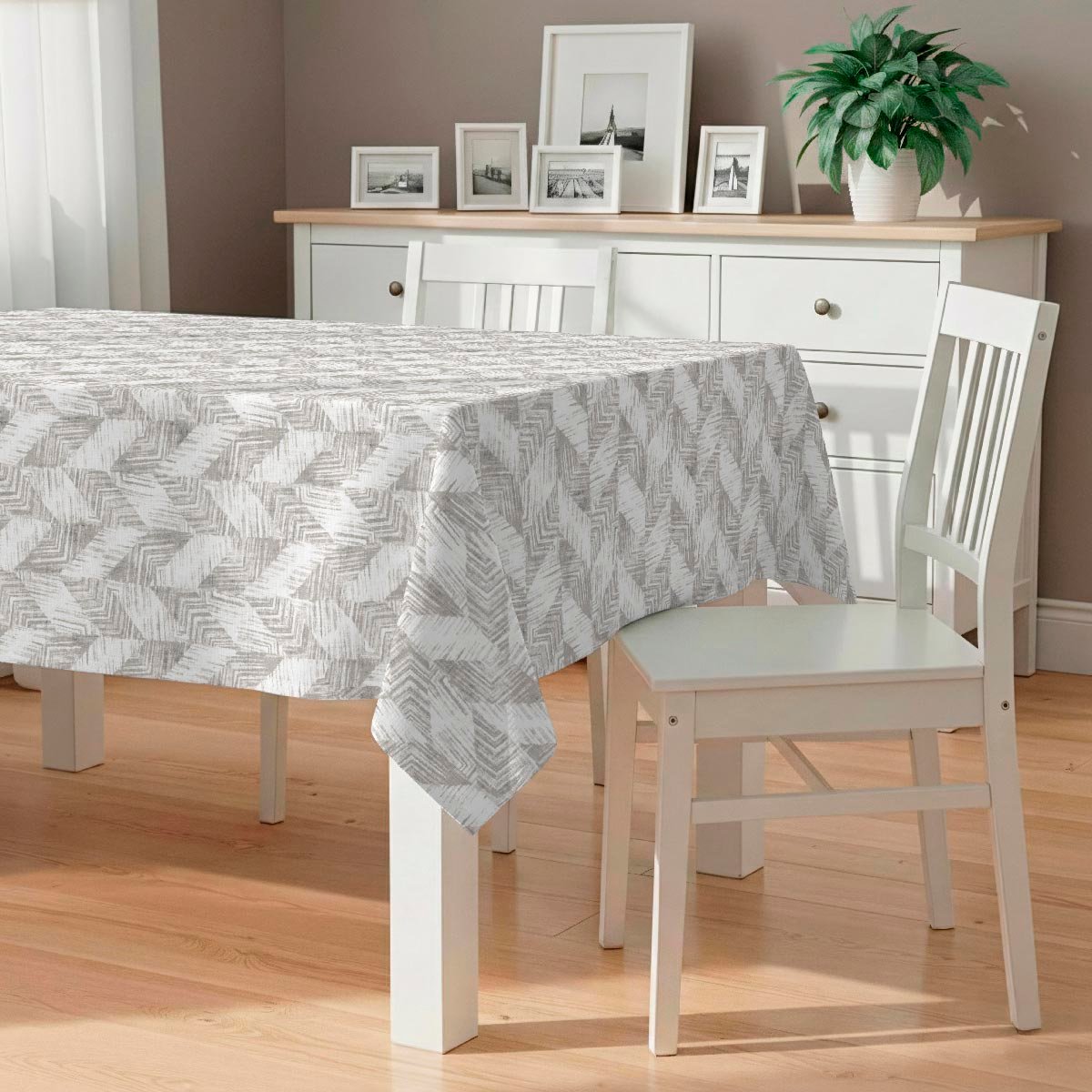 Nappe anti-taches Tex - 100% coton - beige, NAF NAF HOME