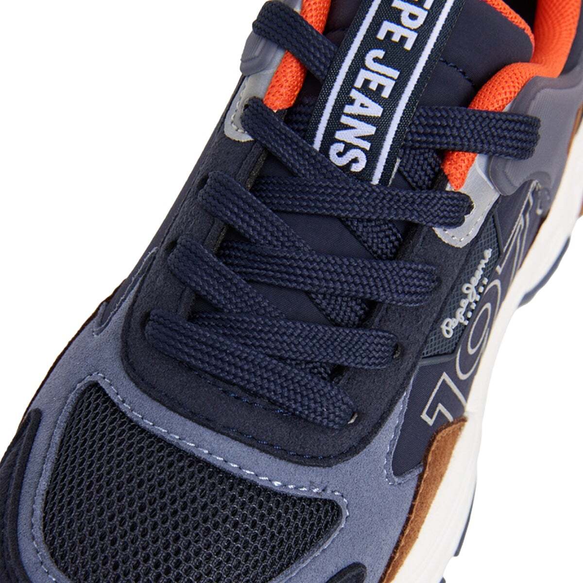 Baskets Combinées marine, PEPE JEANS
