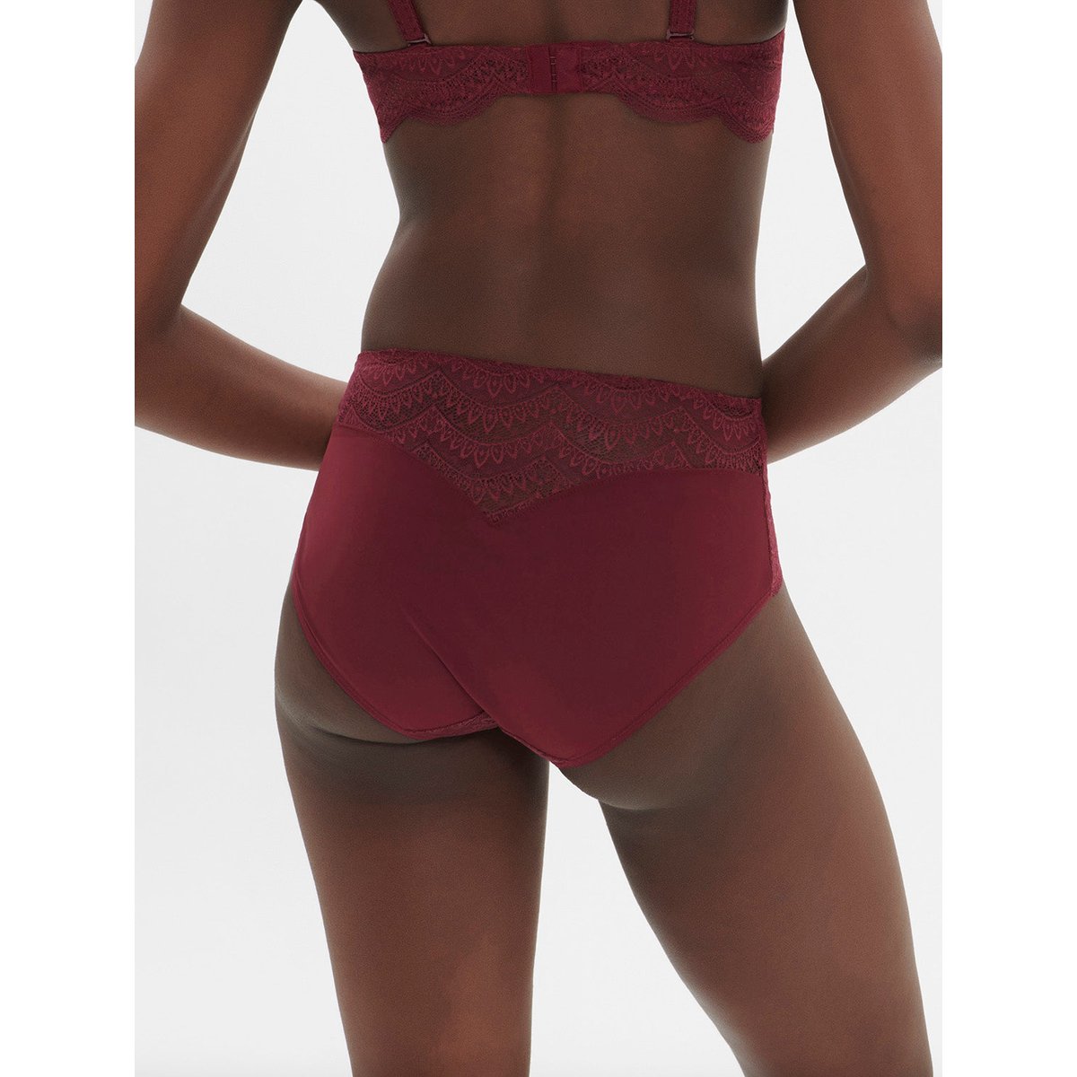 Culotte taille haute, KARMA rouge, SIMONE PERELE