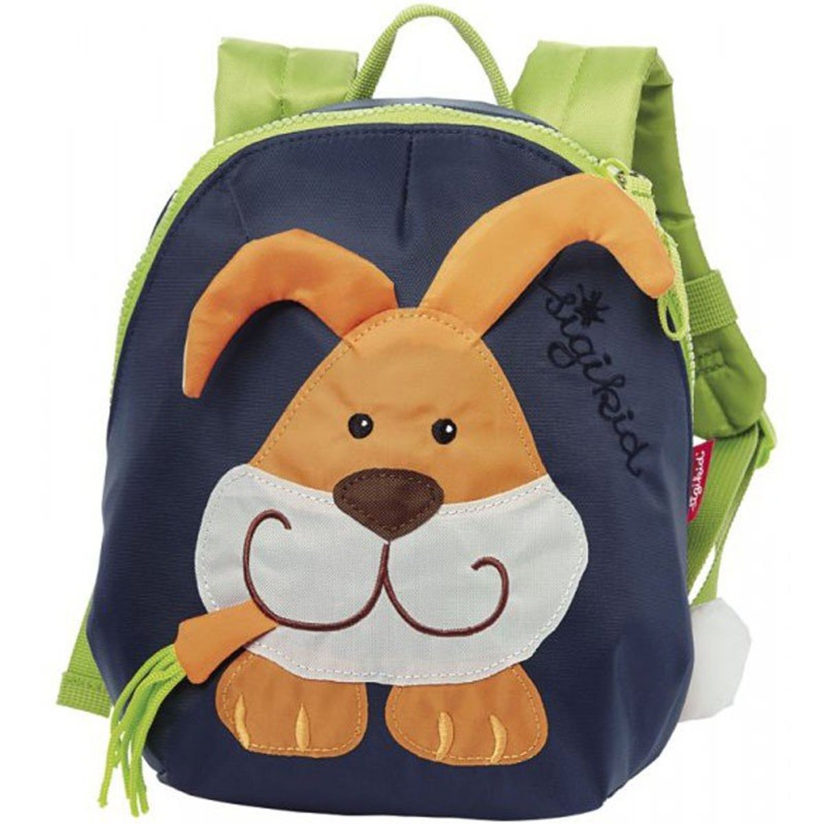 Sac à dos lapin multicolore, SIGIKID