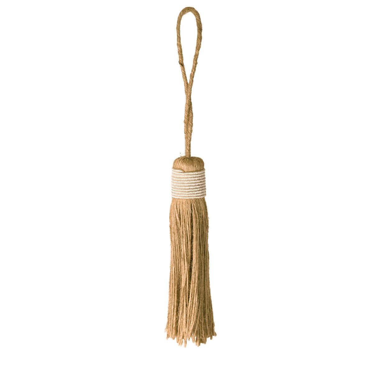 Embrasse pompon naturel -  LOJI blanc, HOME MAISON
