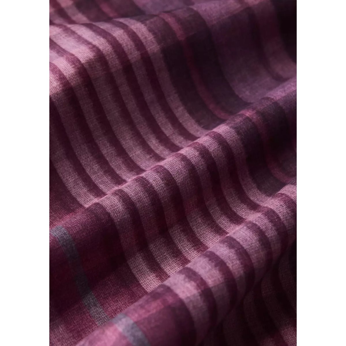 Housse de couette 100 % percale de coton Lit 150/160 cm lie de vin, MANGO HOME