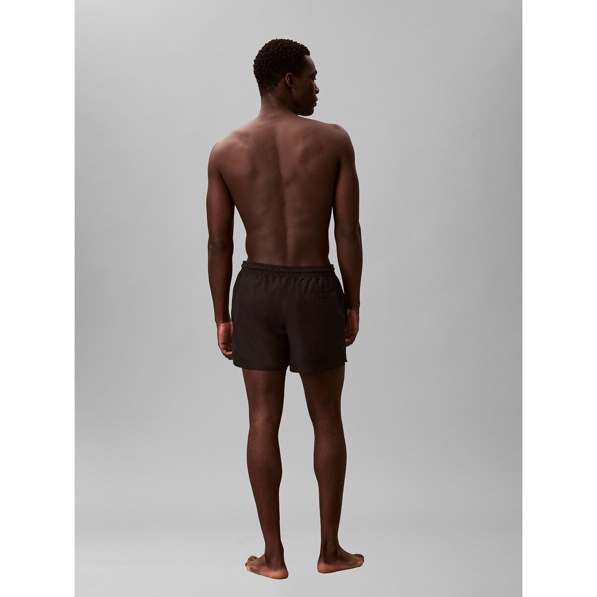 Short de bain mi-long noir, CALVIN KLEIN