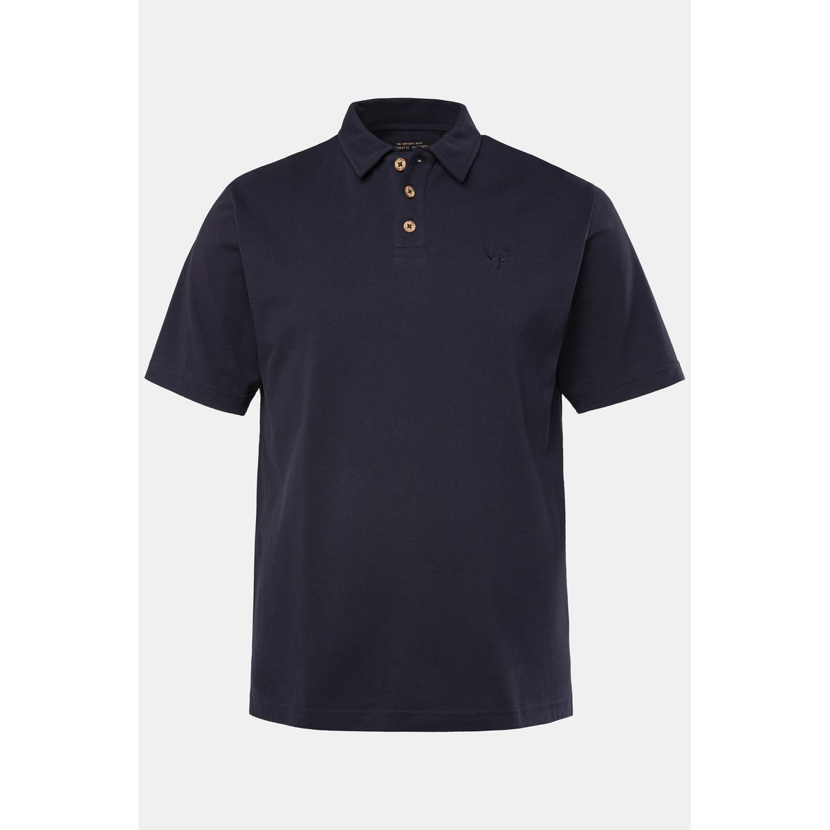Polo en maille piquée bleu marine, JP1880