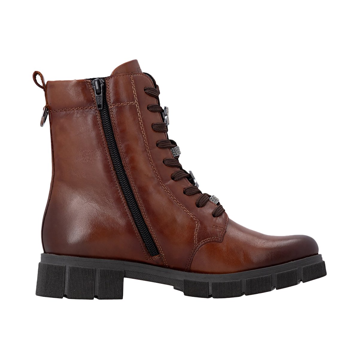 Bottines Cuir Rdg marron, REMONTE