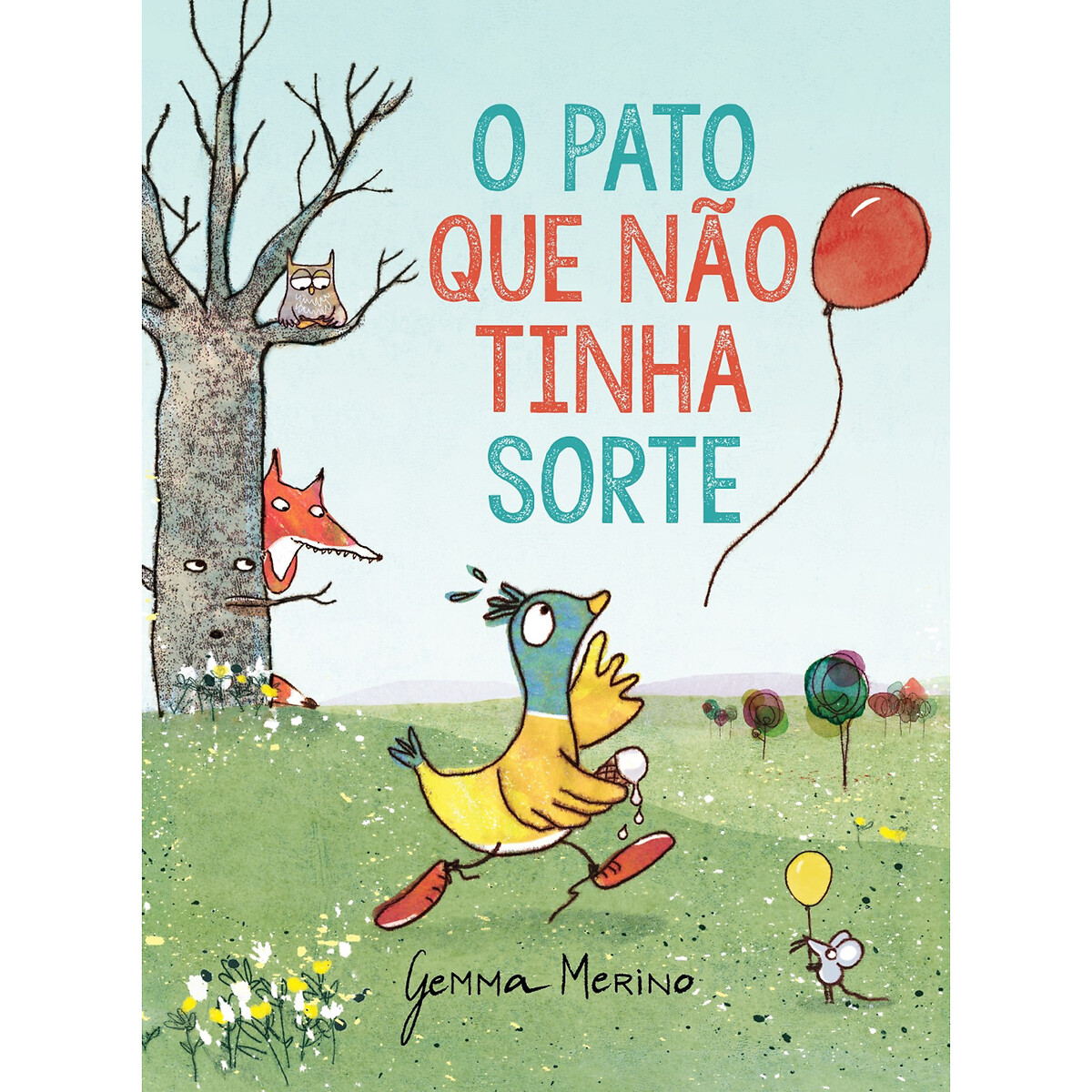 Livro "O pato que não tinha sorte", LIVROS HORIZONTE  multicolor, LIVROS HORIZONTE