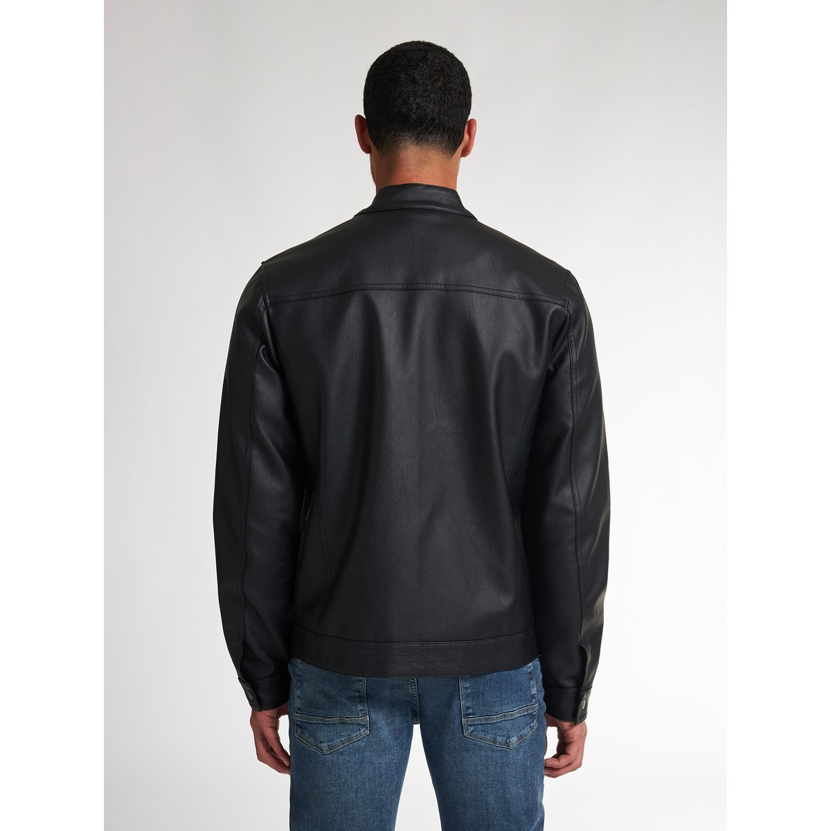PU veste motard maverick noir black, PETROL INDUSTRIES