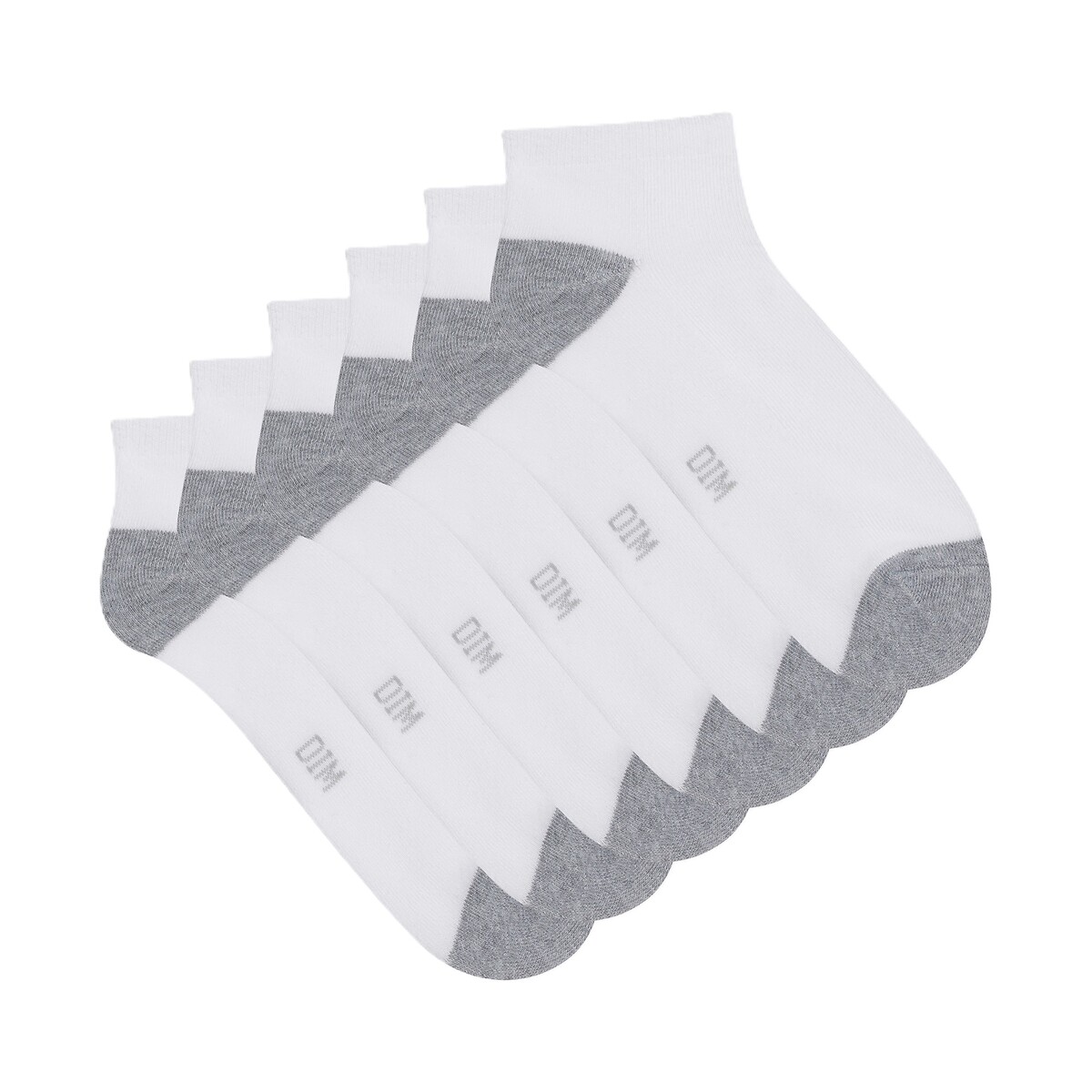 Lot de 3 Socquettes blanc + blanc + blanc, DIM