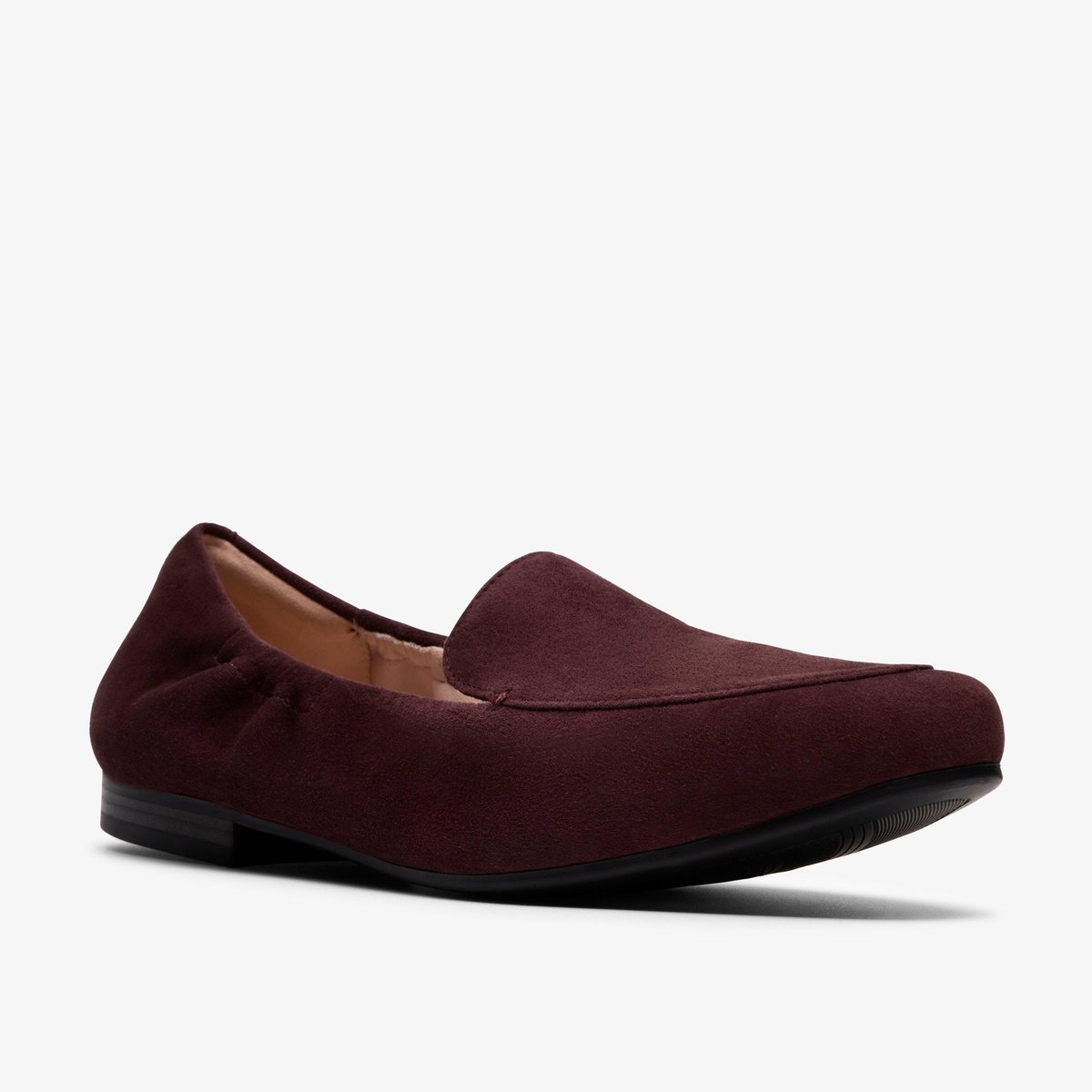 Mocassins Suède TAMNA PURE marron foncé, CLARKS