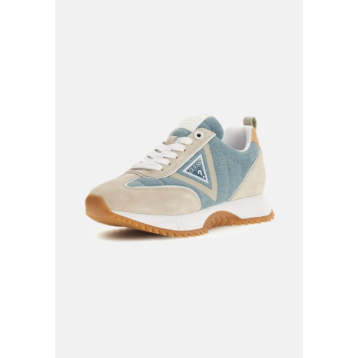 Baskets De Running Bail Cuir Mélangé blau multi, GUESS