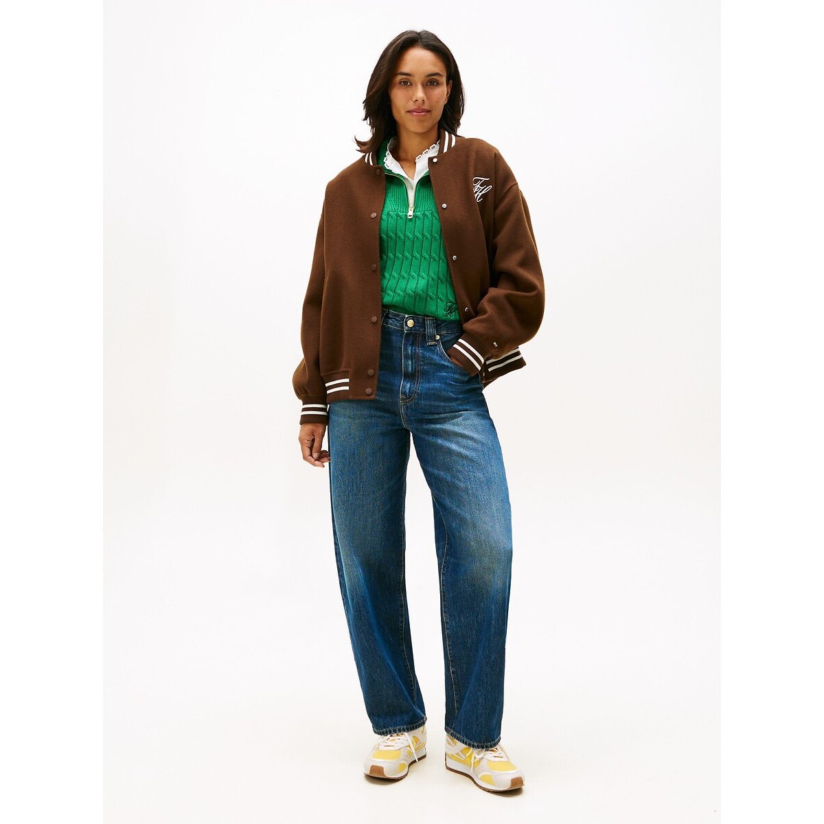 Jeans con taglio a botte blu sbiadito, TOMMY HILFIGER
