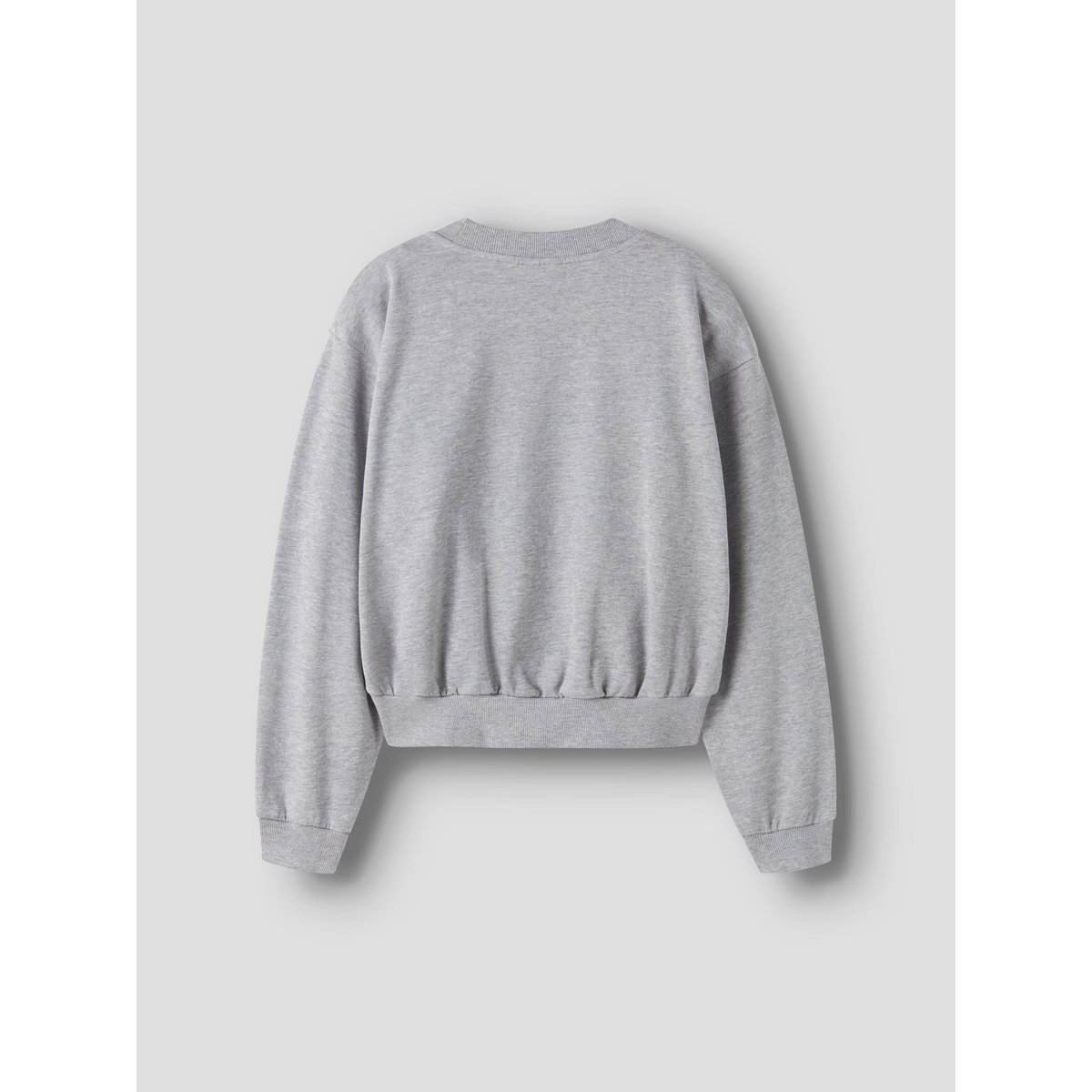Sweat-Shirt gris - grey melange1, NAME IT