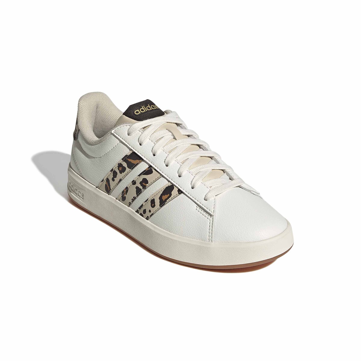 Baskets Grand Court 3.0 blanc/léopard, ADIDAS SPORTSWEAR