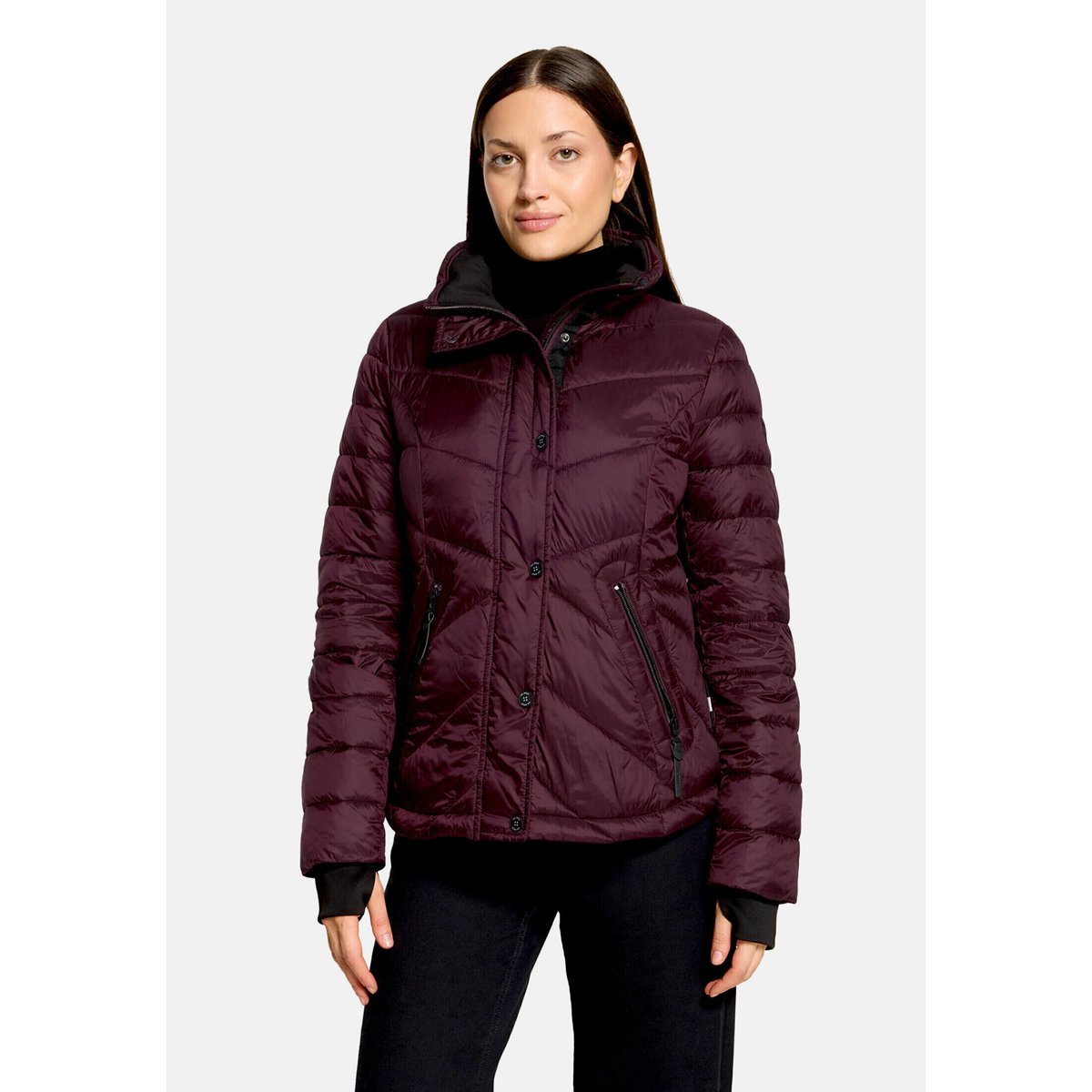 Veste d'hiver duvet synthétique dusty berry, GIL BRET