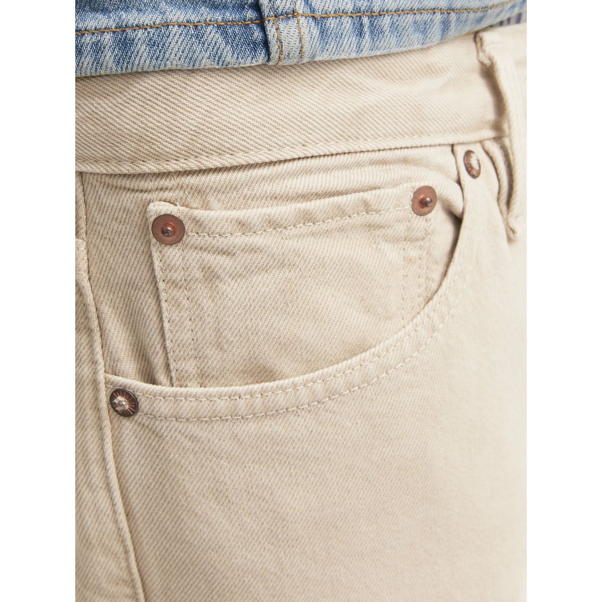 Jean À Coupe Loose moonbeam, JACK & JONES