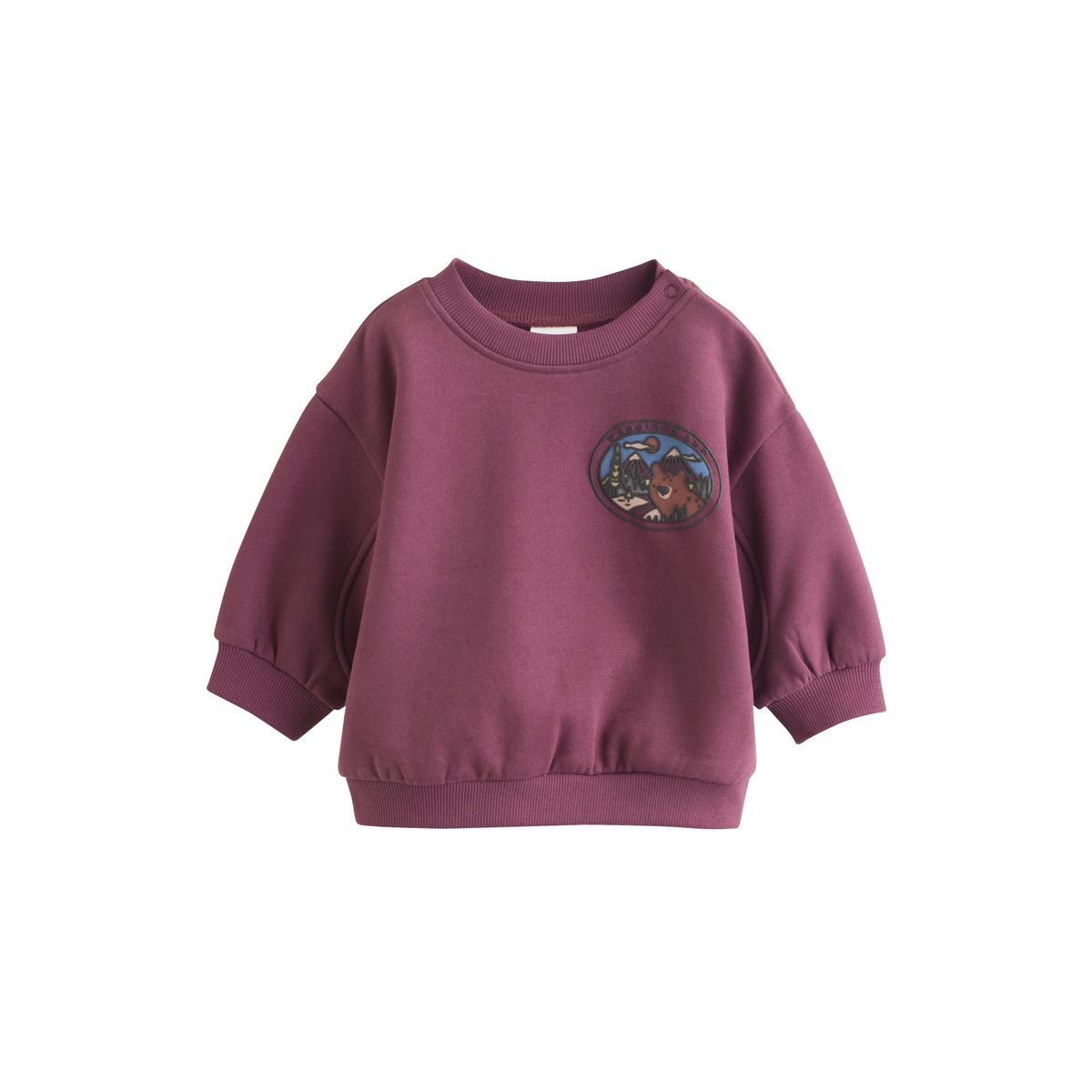Ensemble sweat et pantalon de jogging bébé ours rouge de bourgogne, NEXT