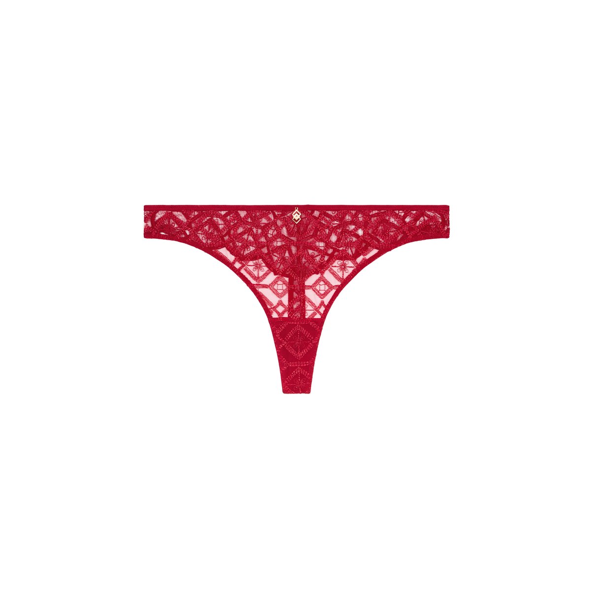 Tanga Sense Of Illusion rouge, AUBADE