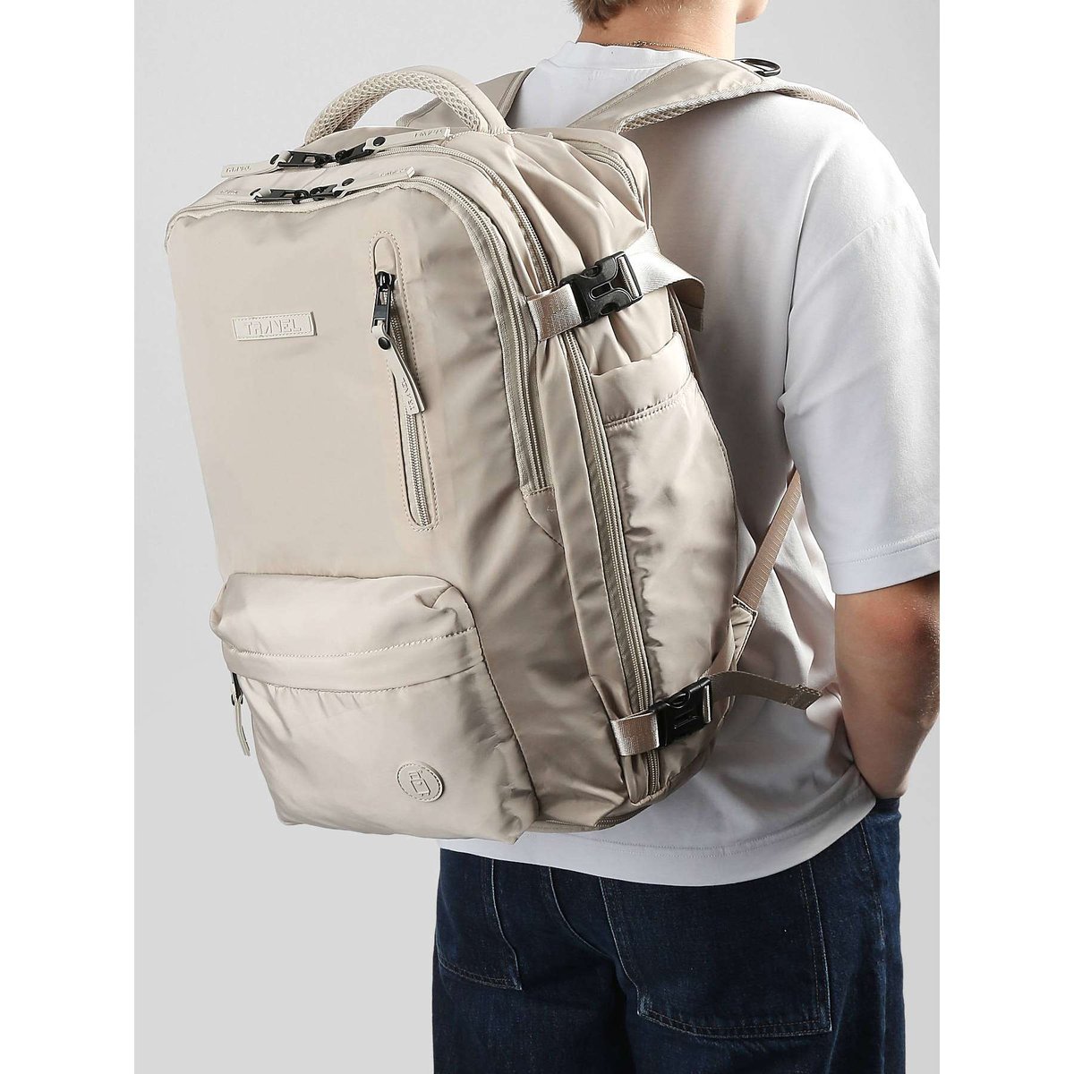 Sac de voyage cabine sac à dos Outlander beige, TRAVEL