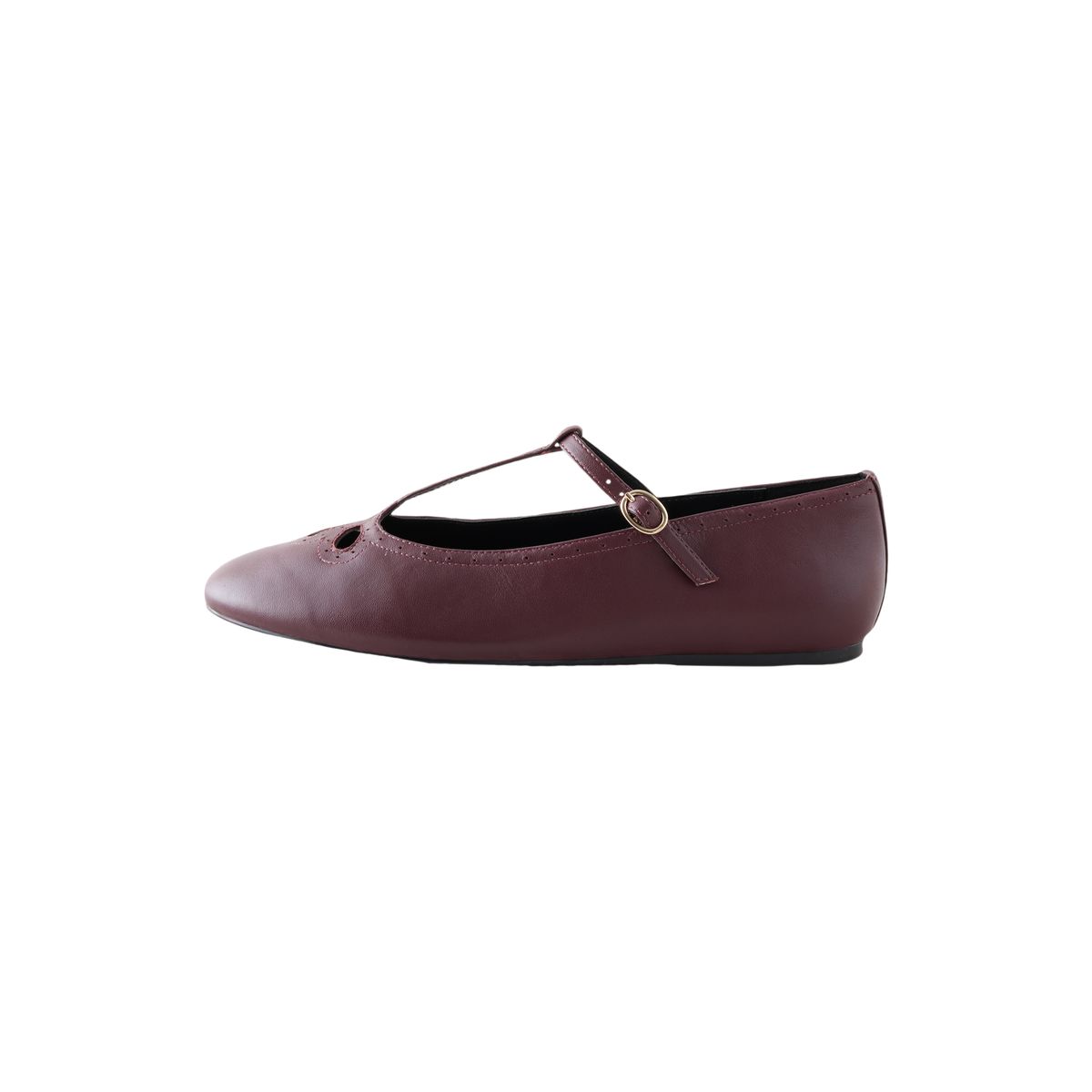 Babies en cuir forever comfort® prune, NEXT