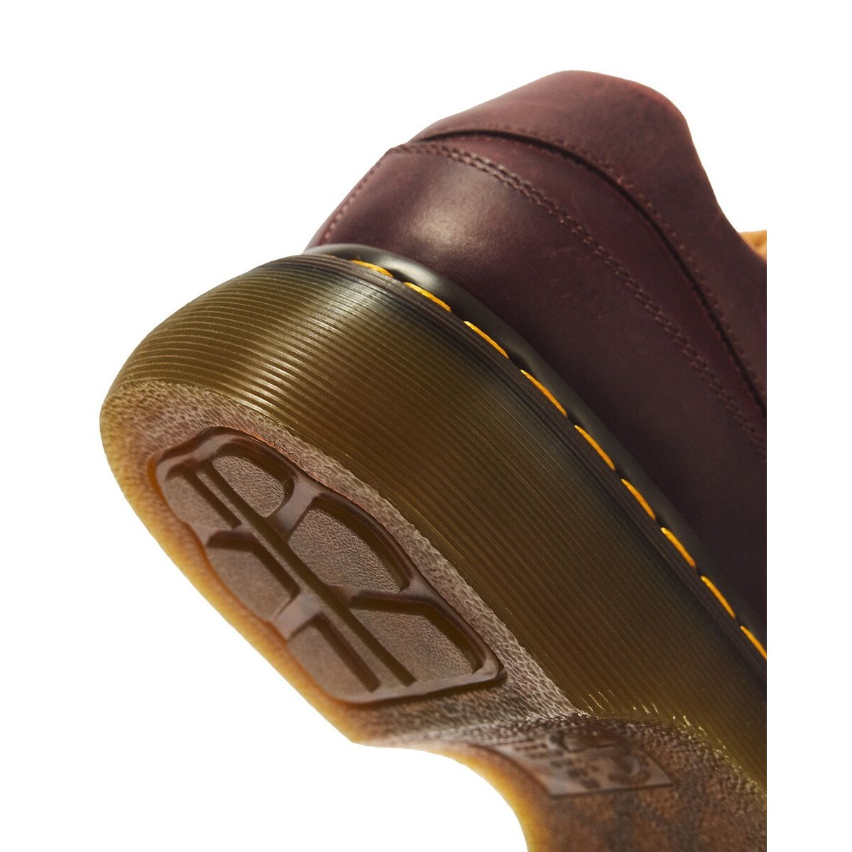 Derby in pelle, Buzz Crazy Horse rosso scuro, DR. MARTENS