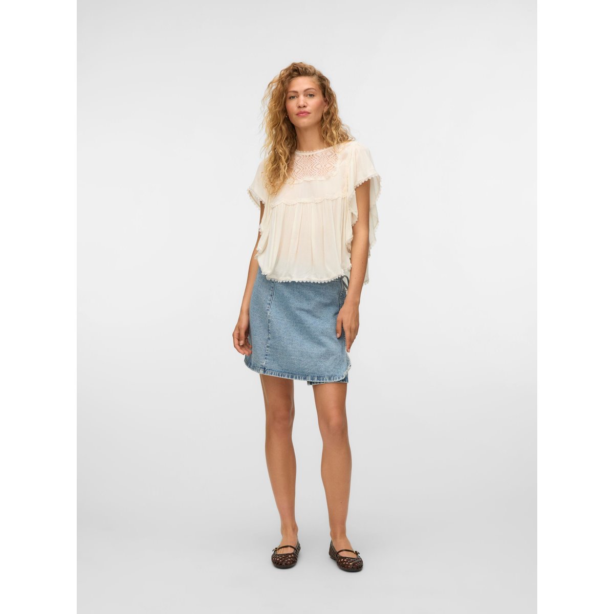 Top birch, VERO MODA