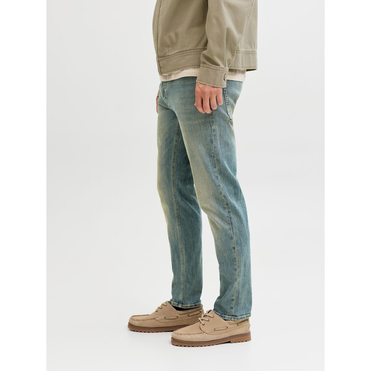 Jean Coupe Tapered blue denim, JACK & JONES