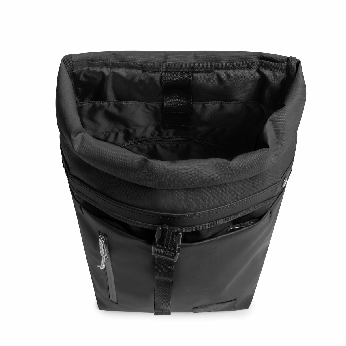Sac à dos UP Roll noir ciré, EASTPAK