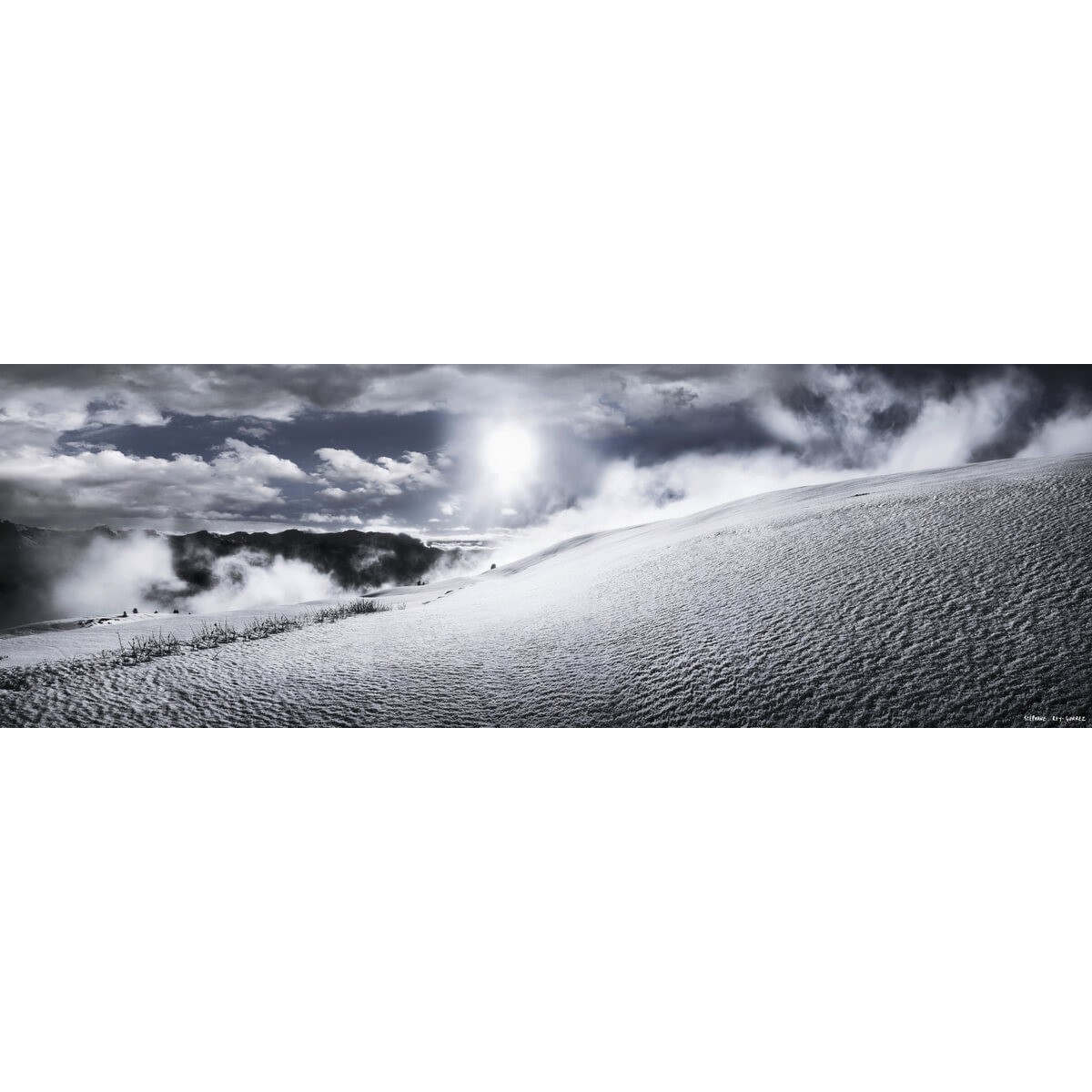 Tableau Mural Dôme Vaugelaz MONTAGNE tableaux sur toile-blanc, CEANOTHE