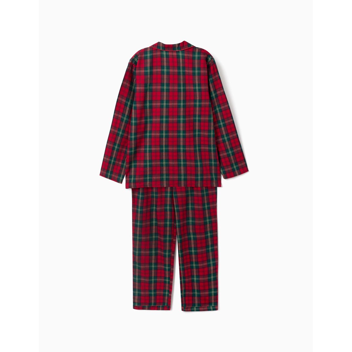Pyjama en flanelle à carreaux You&Me multicolore, ZIPPY
