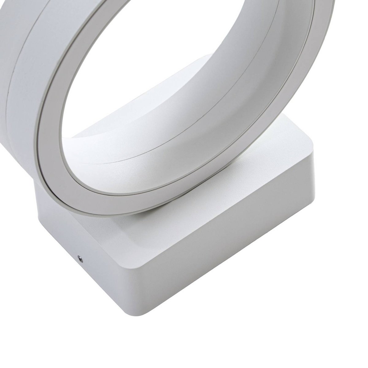 Applique extérieure en aluminium moderneLED blanc, LINDBY