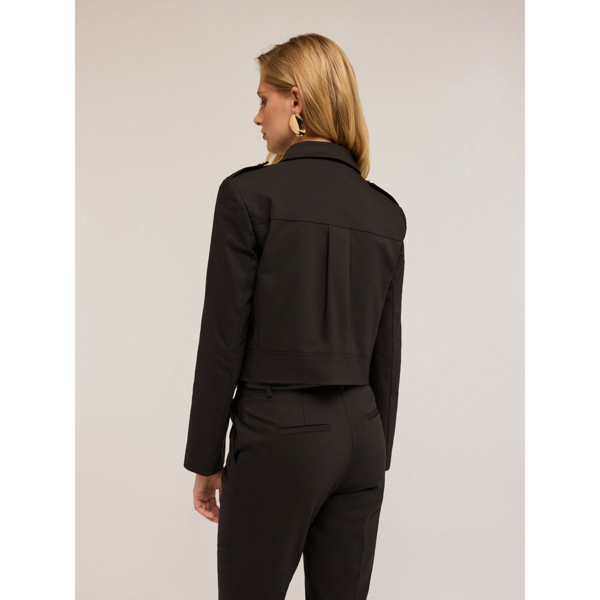 Veste courte avec poches noir, MOTIVI