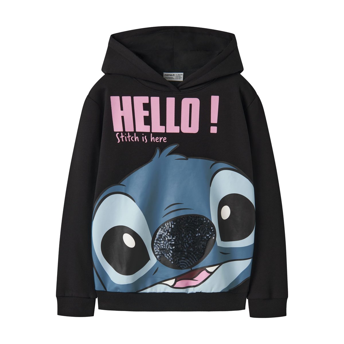 Sweat À Capuche noir - black1, NAME IT