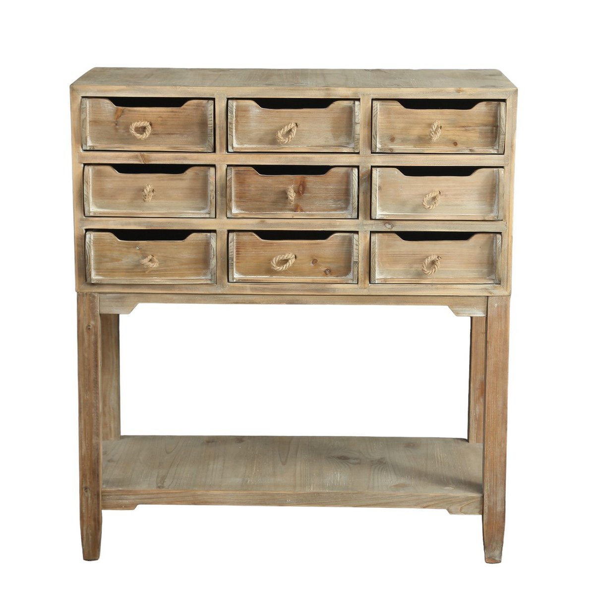 Console de rangement en bois - PROVENCE marron, MATHI DESIGN