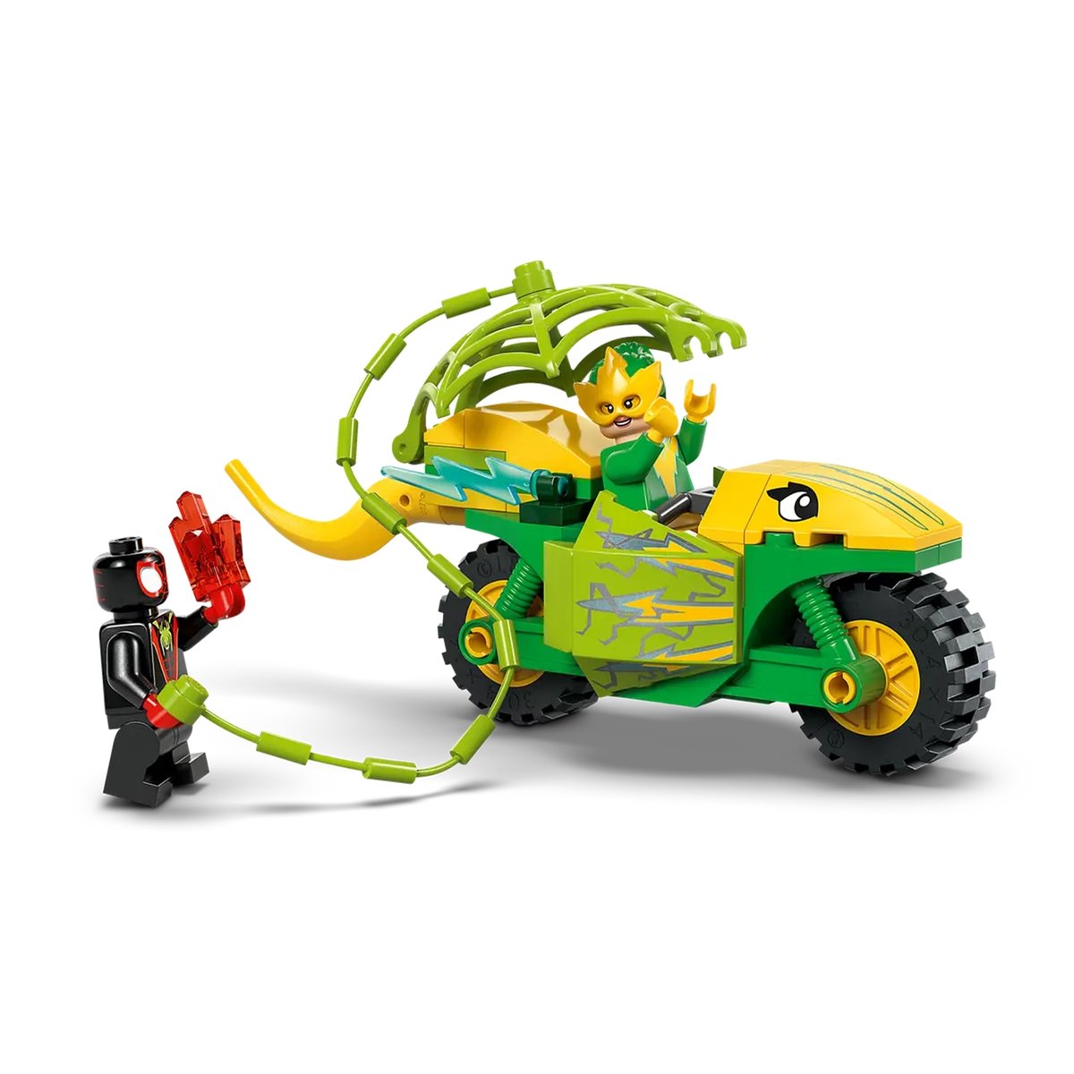 LEGO Marvel - Course-poursuite entre Spin et Electro en dino-véhicules - 11198 multicolore, LEGO