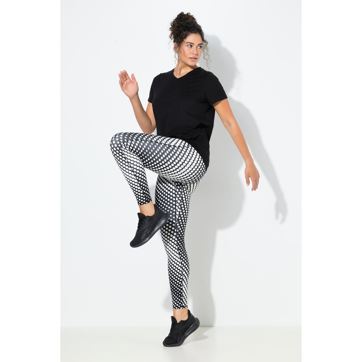 Legging de sport, matière séchant rapidement noir, ULLA POPKEN