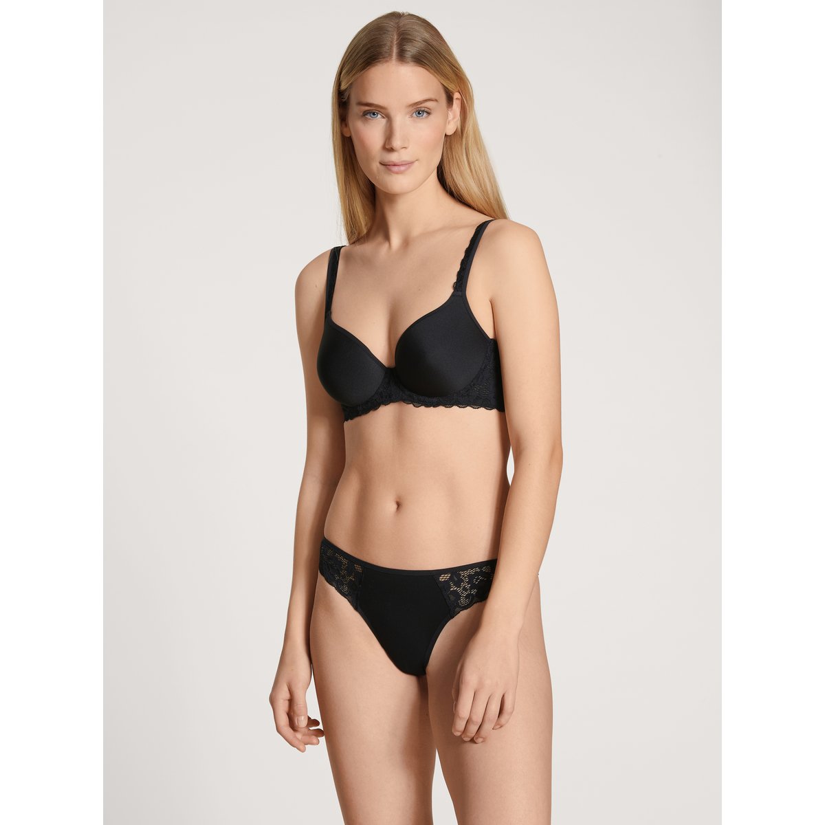 Soutien-gorge Polyamide NATURAL COMFORT LACE noir, CALIDA