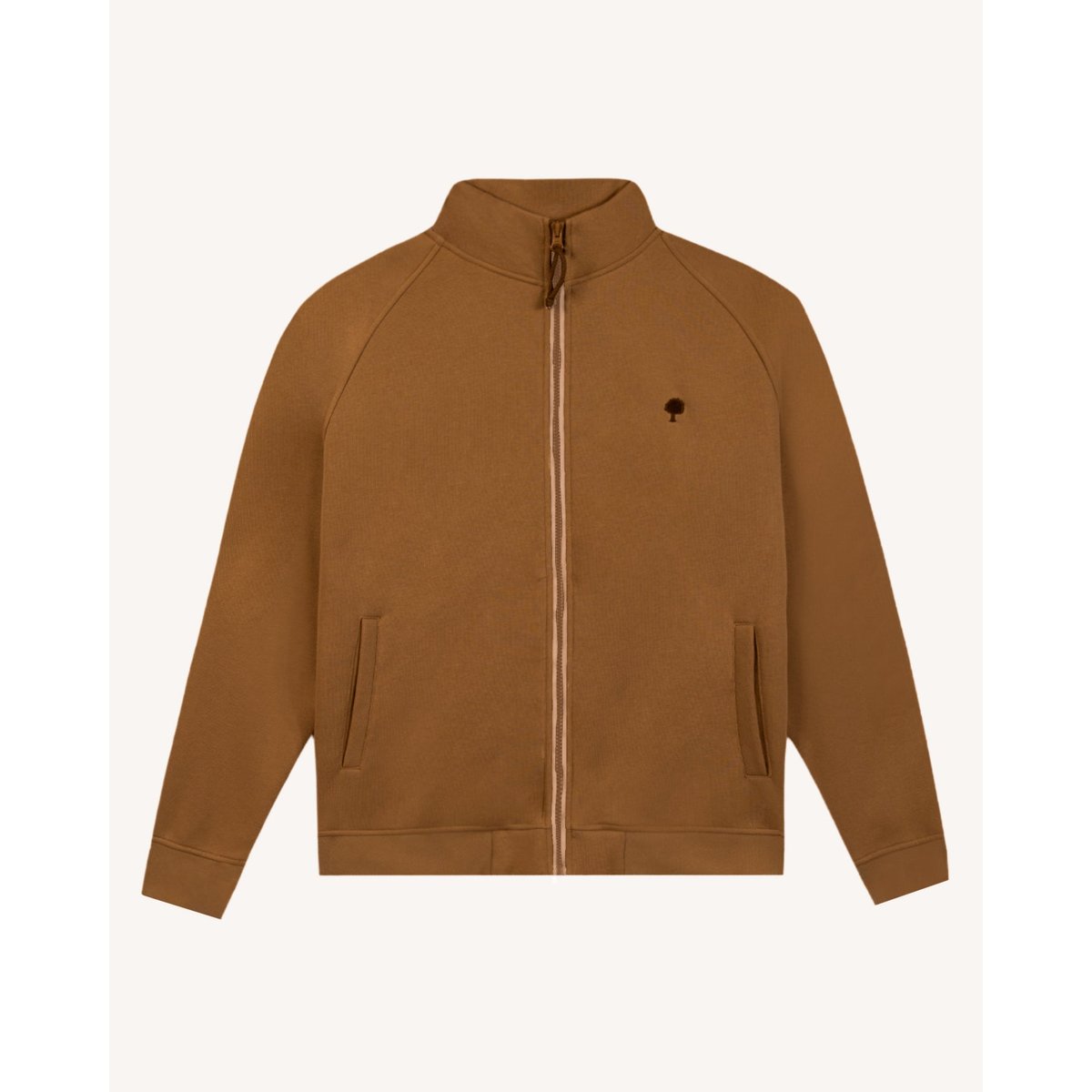Sweat en molleton camel, FAGUO
