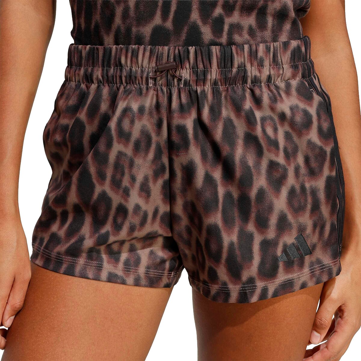 Shorts mit Leopardenmuster Essentials 3 Stripes leopardenmuster, ADIDAS SPORTSWEAR
