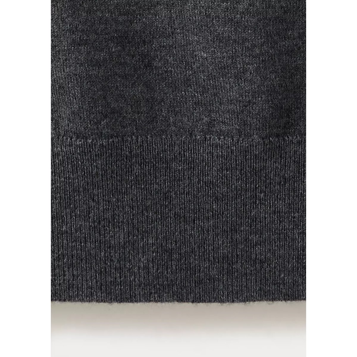 Top en maille avec bordure contrastante gris, MANGO