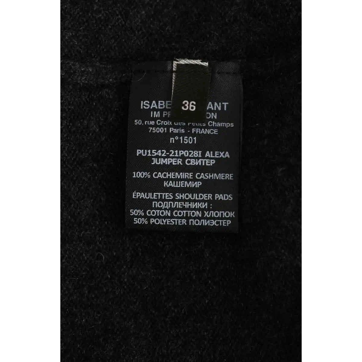 Pull - Très Bon État anthracite, ISABEL MARANT