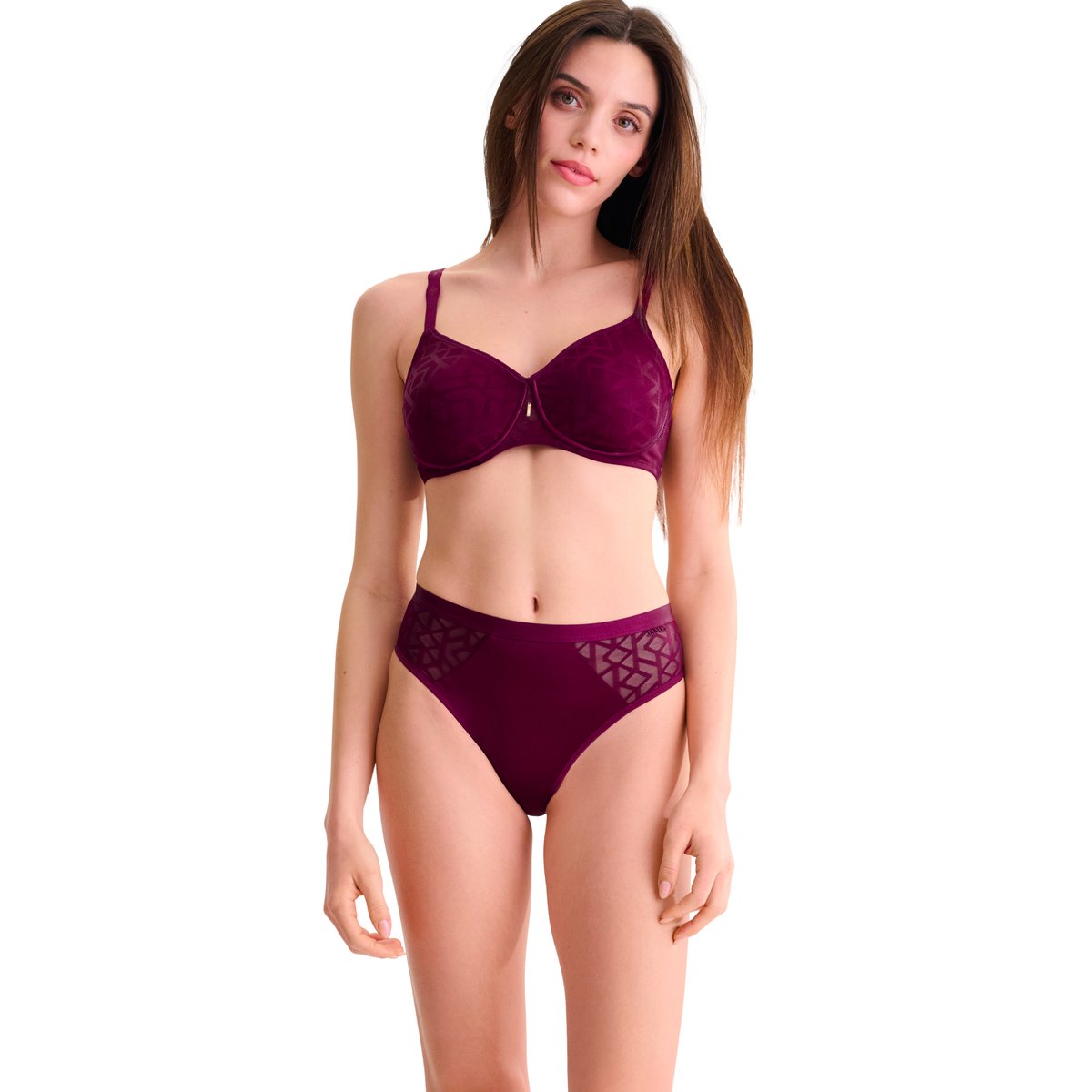 Soutien-gorge sans armatures Opal magenta, LISCA