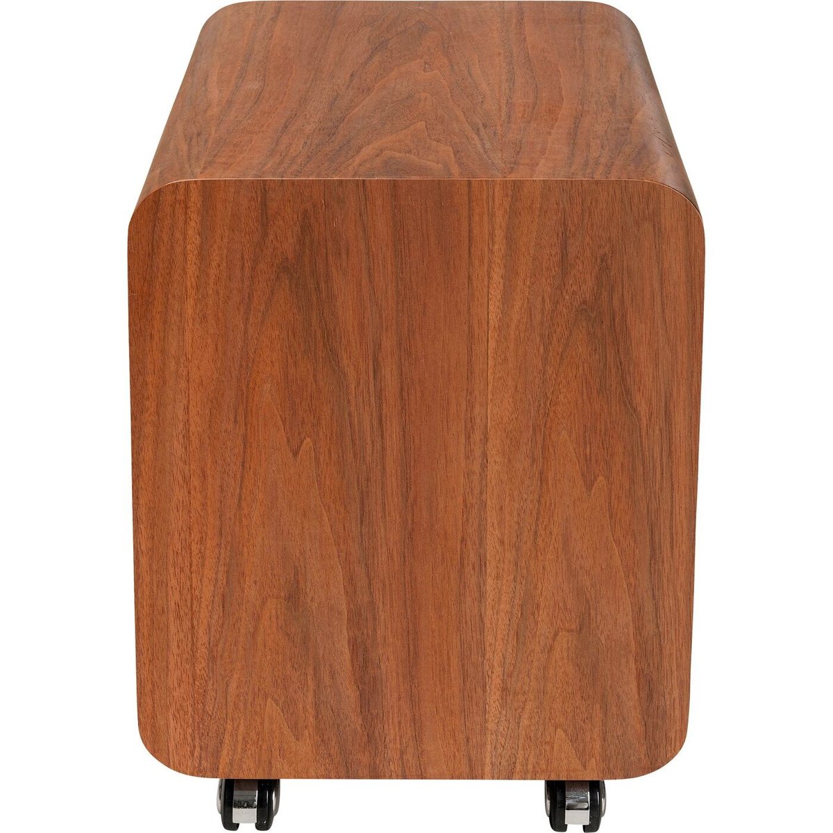 Caisson de bureau à roulettes Club noyer marron, KARE DESIGN