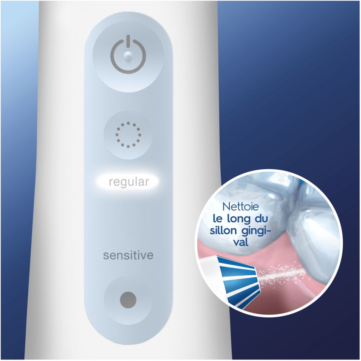 Hydropulseur Aquacare 4 couleur unique, ORAL B