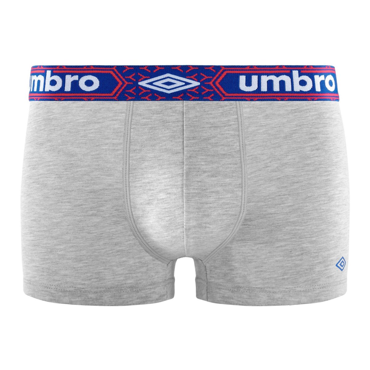 Lot De 8 Boxers Coton noir/blanc/bleu/gris chiné/rouge/jaune, UMBRO